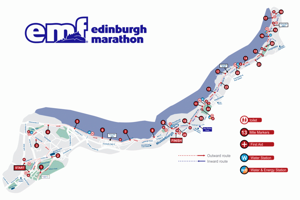 Mappa maratona